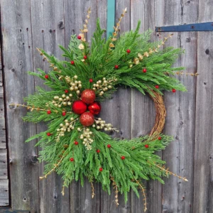 Golden Evergreen Glow