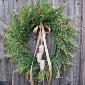 Frosted Whisper Winter Wreath